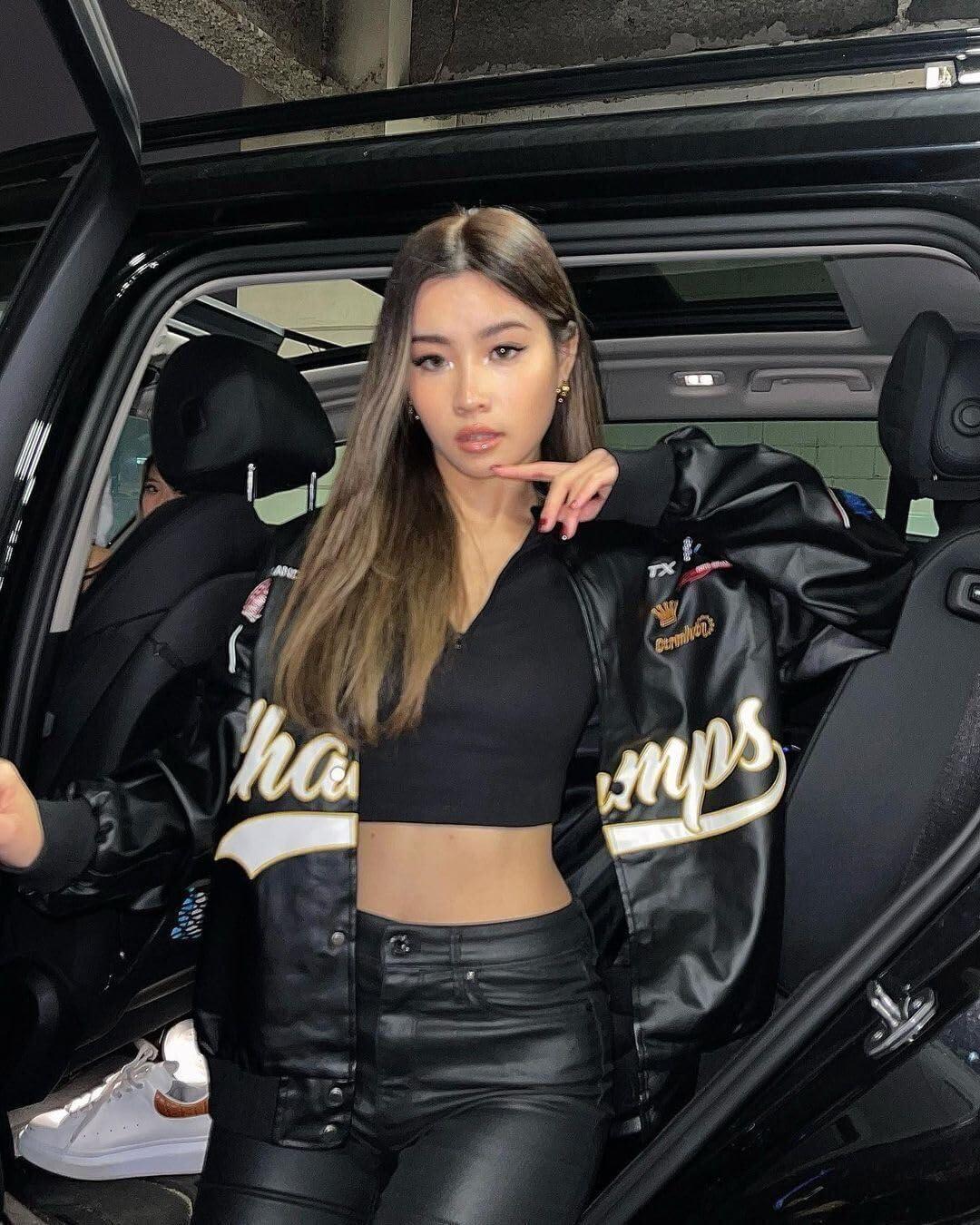 imageAelfric Eden Faux Leather Racing Jacket Oversized Motorcycle Biker Racer Jackets Streetwear UnisexBlack