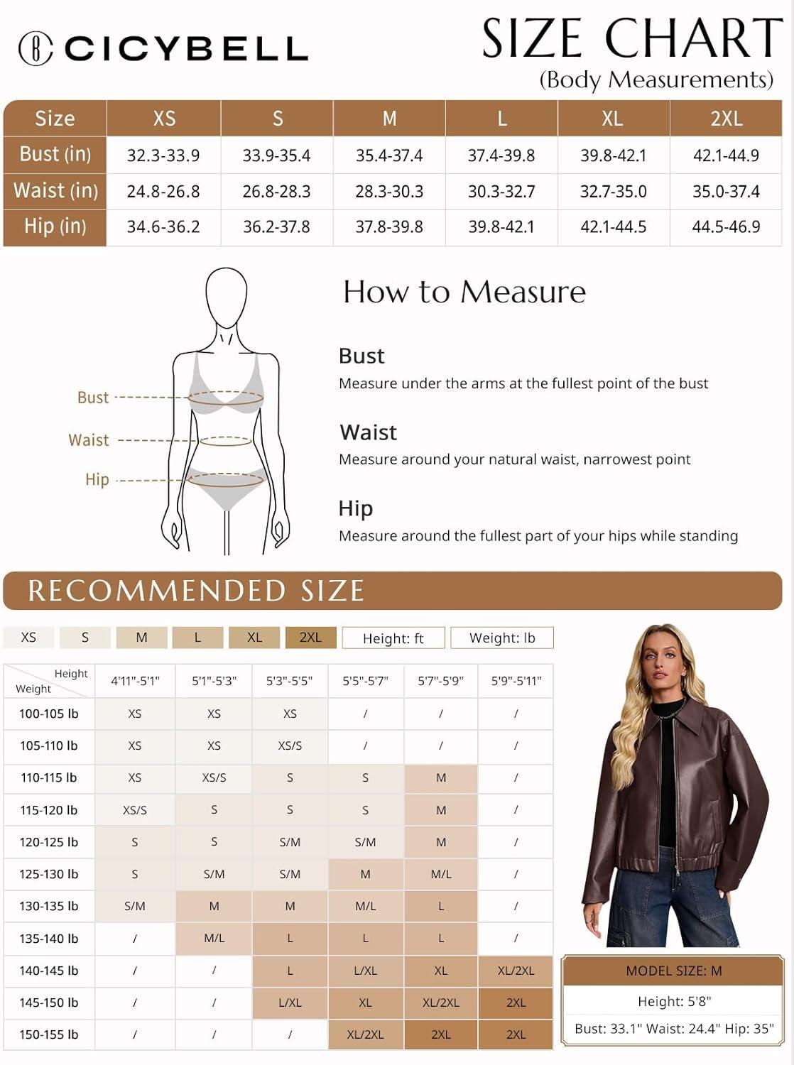 imageCicy Bell Womens Faux Leather Bomber Jackets Cropped Motorcycle Casual Coats Fall Trendy Zip Up OuterwearArmy Green