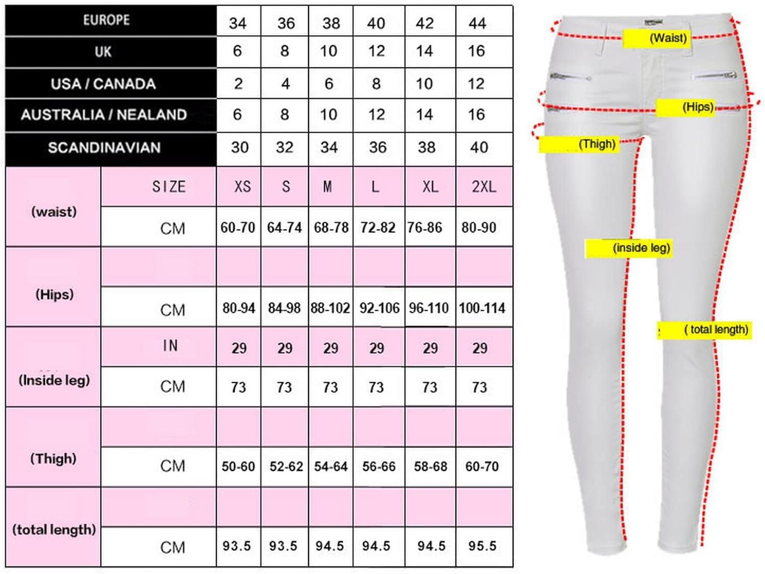 imageFaringoto Womens Pu Slim Pants Faux Leather Stretch Skinny Jeans Pencil Pants Biker Pants299