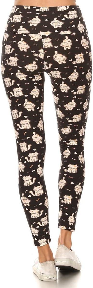 imageLeggings Depot Womens High Waist Faux Leather Leggings Tights Pleather PantsFurball Cats