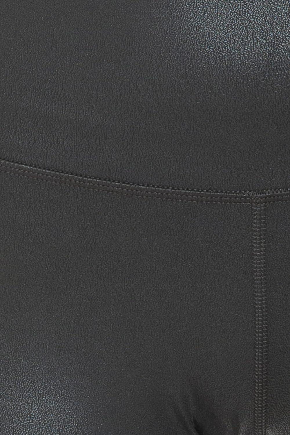imageLeggings Depot Womens High Waist Faux Leather Leggings Tights Pleather PantsMattecharcoal