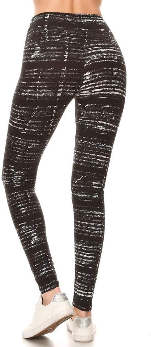imageLeggings Depot Womens High Waist Faux Leather Leggings Tights Pleather PantsTrue Ebony