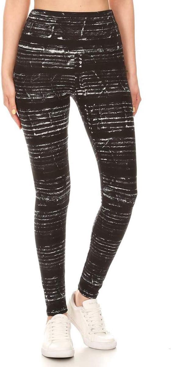 imageLeggings Depot Womens High Waist Faux Leather Leggings Tights Pleather PantsTrue Ebony