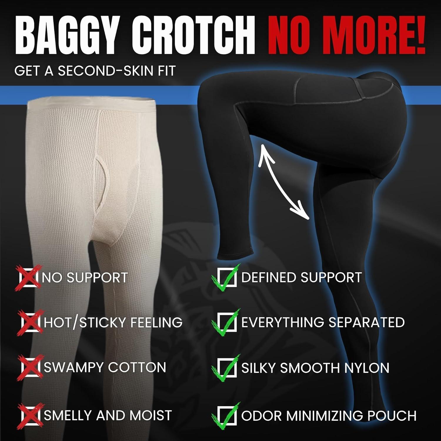 imageRM Real Men ABCD Pouch Compression Pants 1 2 and 3 Pack Mens Leggings Yoga Pants Tights Base Layer Men Cold Weather2 Pack Camo Aero Flex