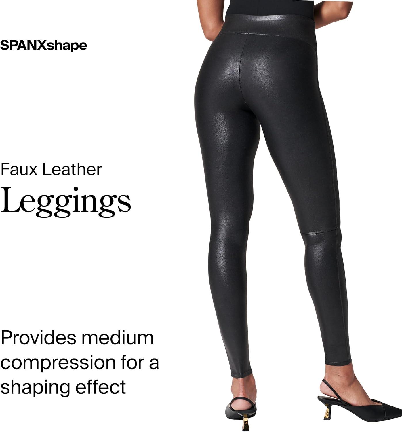 imageSpanx Faux Leather LeggingsBlack