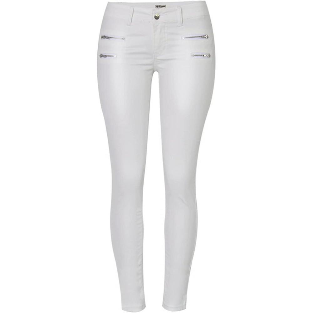 imageFaringoto Womens Pu Slim Pants Faux Leather Stretch Skinny Jeans Pencil Pants Biker Pants299
