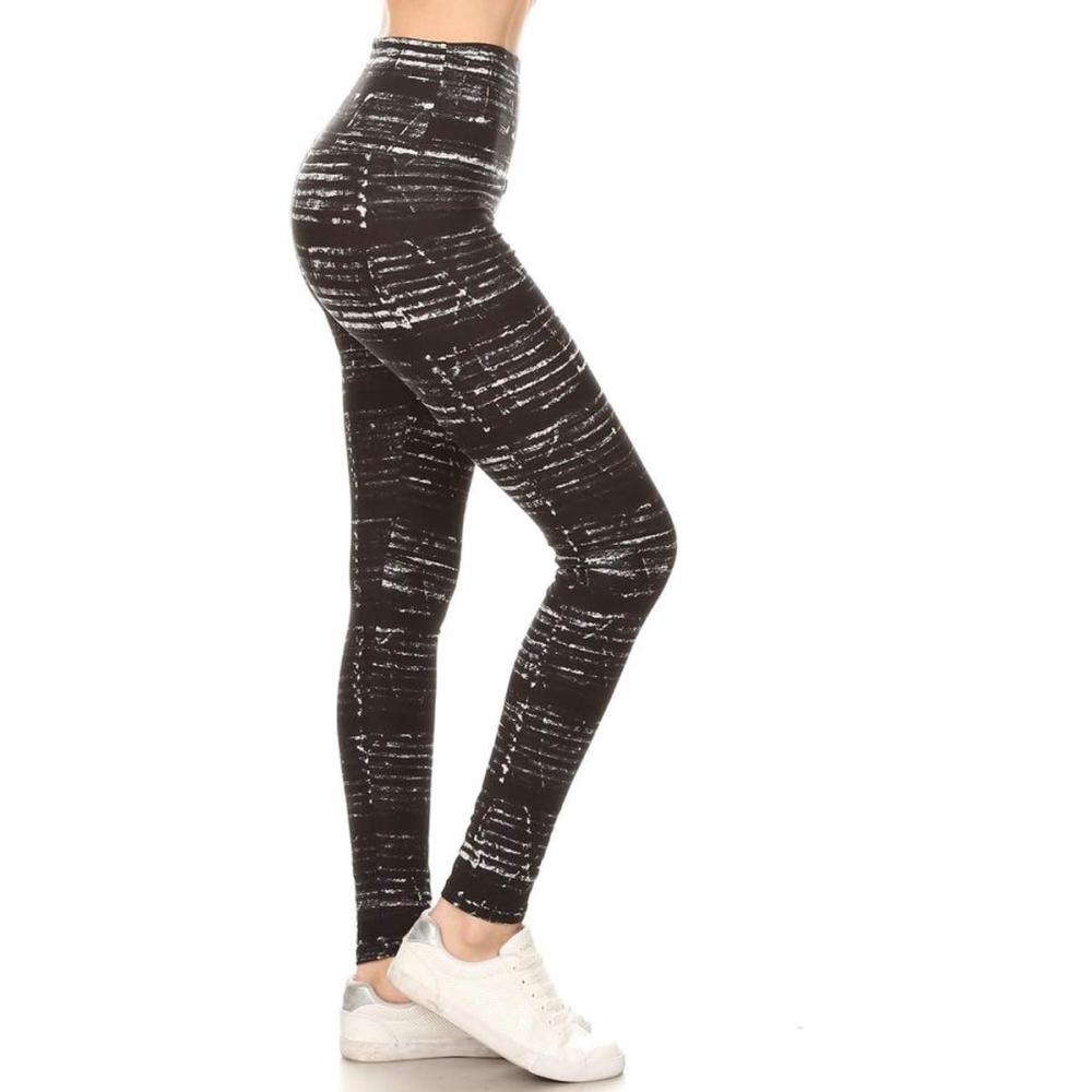 imageLeggings Depot Womens High Waist Faux Leather Leggings Tights Pleather PantsTrue Ebony