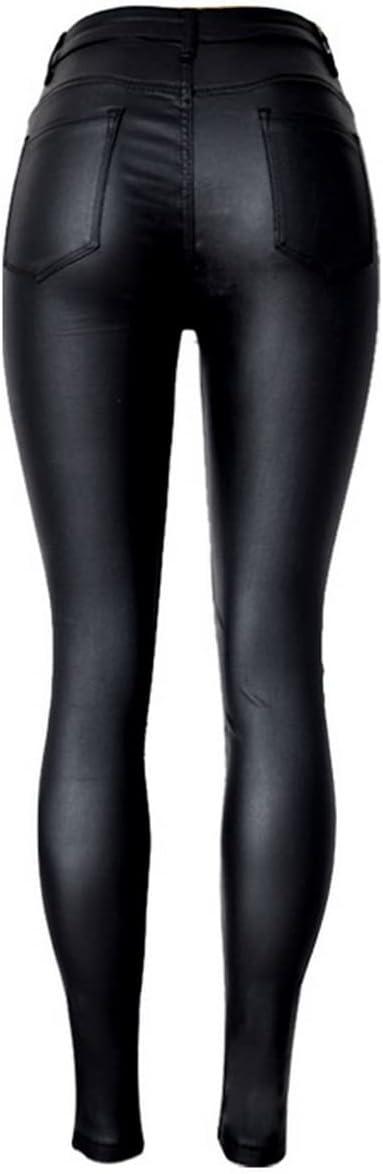 imageFaringoto Womens Pu Faux Leather Pants Slim Leggings Variety of Styles with Pockets101