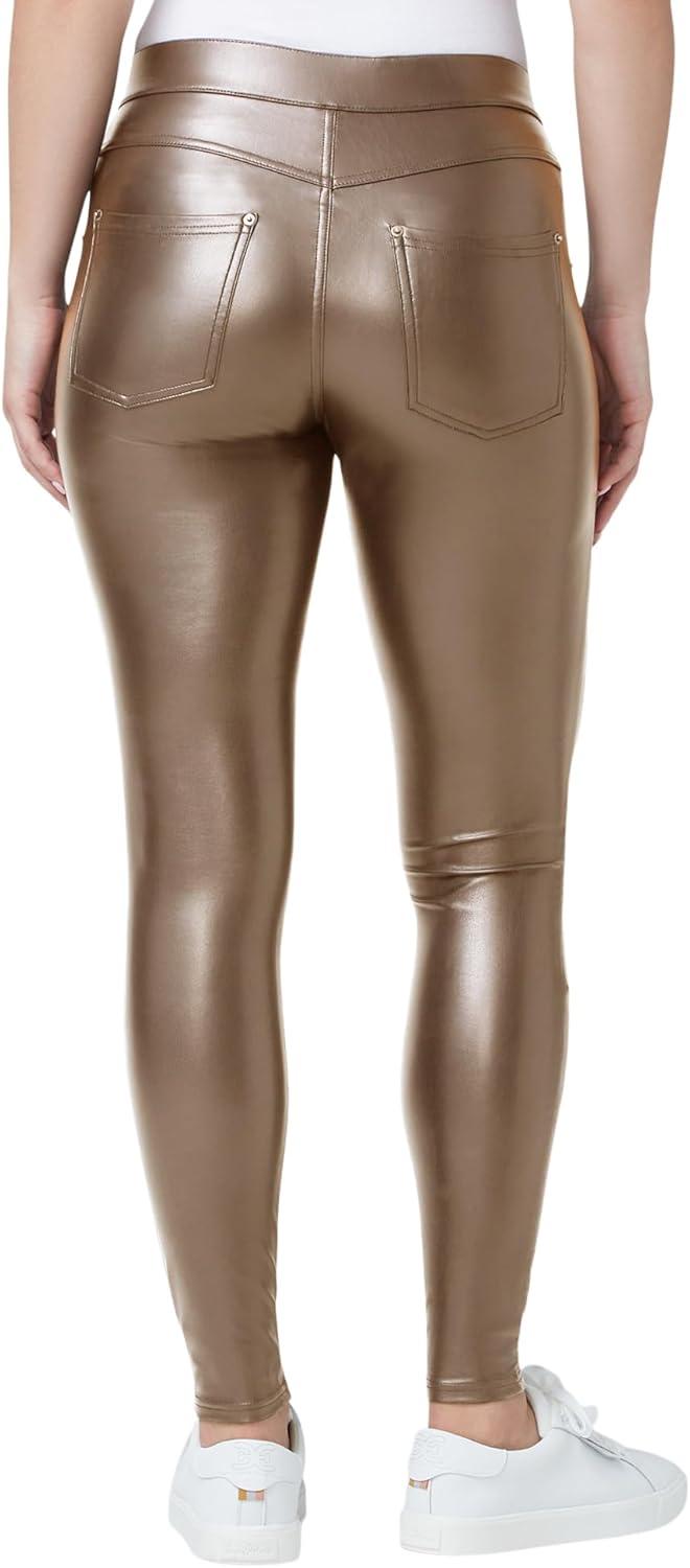 imageHUE Womens Faux Leather LeggingsTobacco Brown