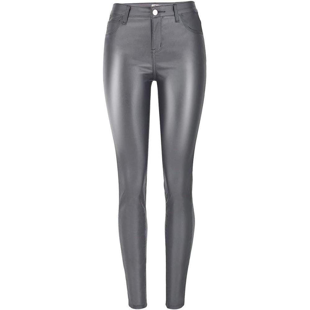 imageFaringoto Womens Pu Faux Leather Pants Slim Leggings Variety of Styles with Pockets389