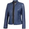 Ddge - Blue Leather Jacket