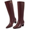 Burgundy 2in Heel