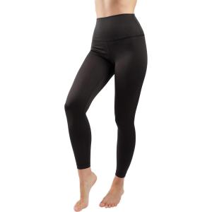 90 Degree By Reflex High Waist Tummy Control Squat Proof Ankle Length Printed Leggings(Snake Black Elastic Free)