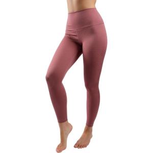 90 Degree By Reflex High Waist Tummy Control Squat Proof Ankle Length Printed Leggings(Snake Rouge Blush Elastic Free)