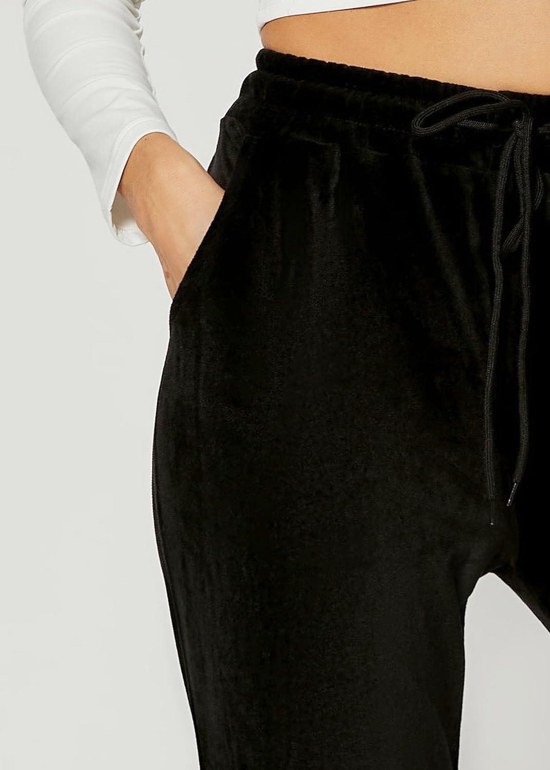 imageConceited Luxe Leggings Velvet or Vegan Leather Plus Size AvailableBlack