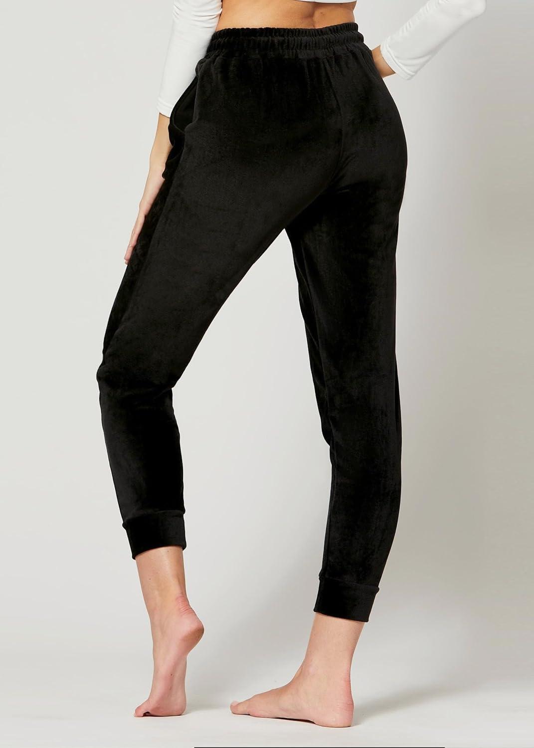 imageConceited Luxe Leggings Velvet or Vegan Leather Plus Size AvailableBlack