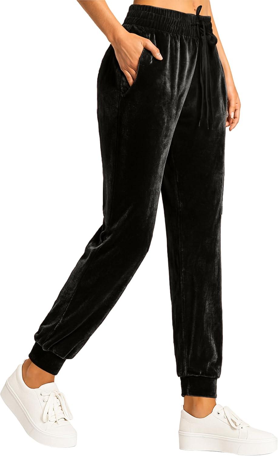 imageConceited Luxe Leggings Velvet or Vegan Leather Plus Size AvailableBlack