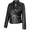 Amber - Black Leather Jacket