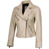 Beige - Ninfa Womens Leather Jacket