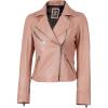 Pink - Ninfa Womens Leather Jacket