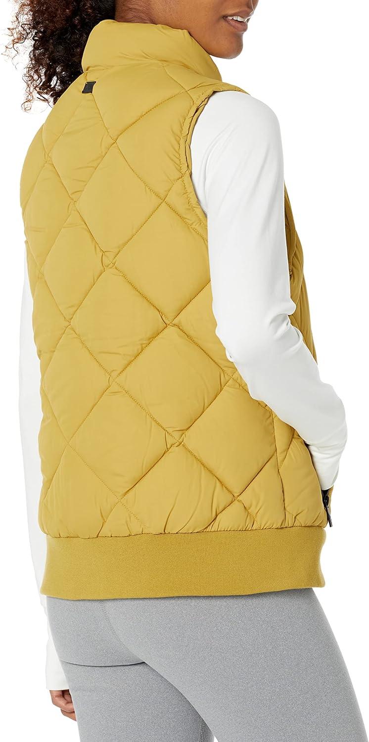 imageAndrew Marc Womens Straightzip Vest0Olive Oil