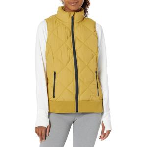 Andrew Marc Womens Straight-zip Vest0(Olive Oil)