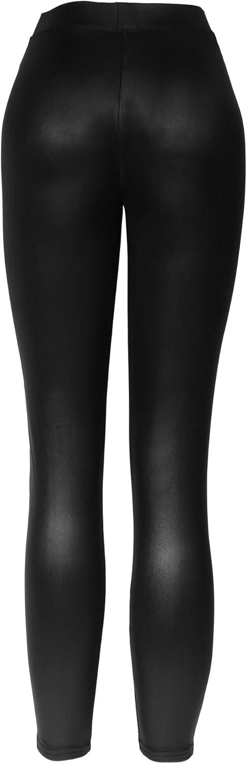 imageKMystic Faux Leather Designs LeggingsClassic