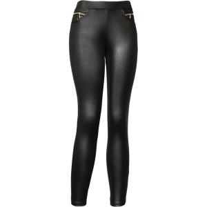 KMystic Faux Leather Designs Leggings(Classic)