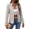 Plaid/Beige