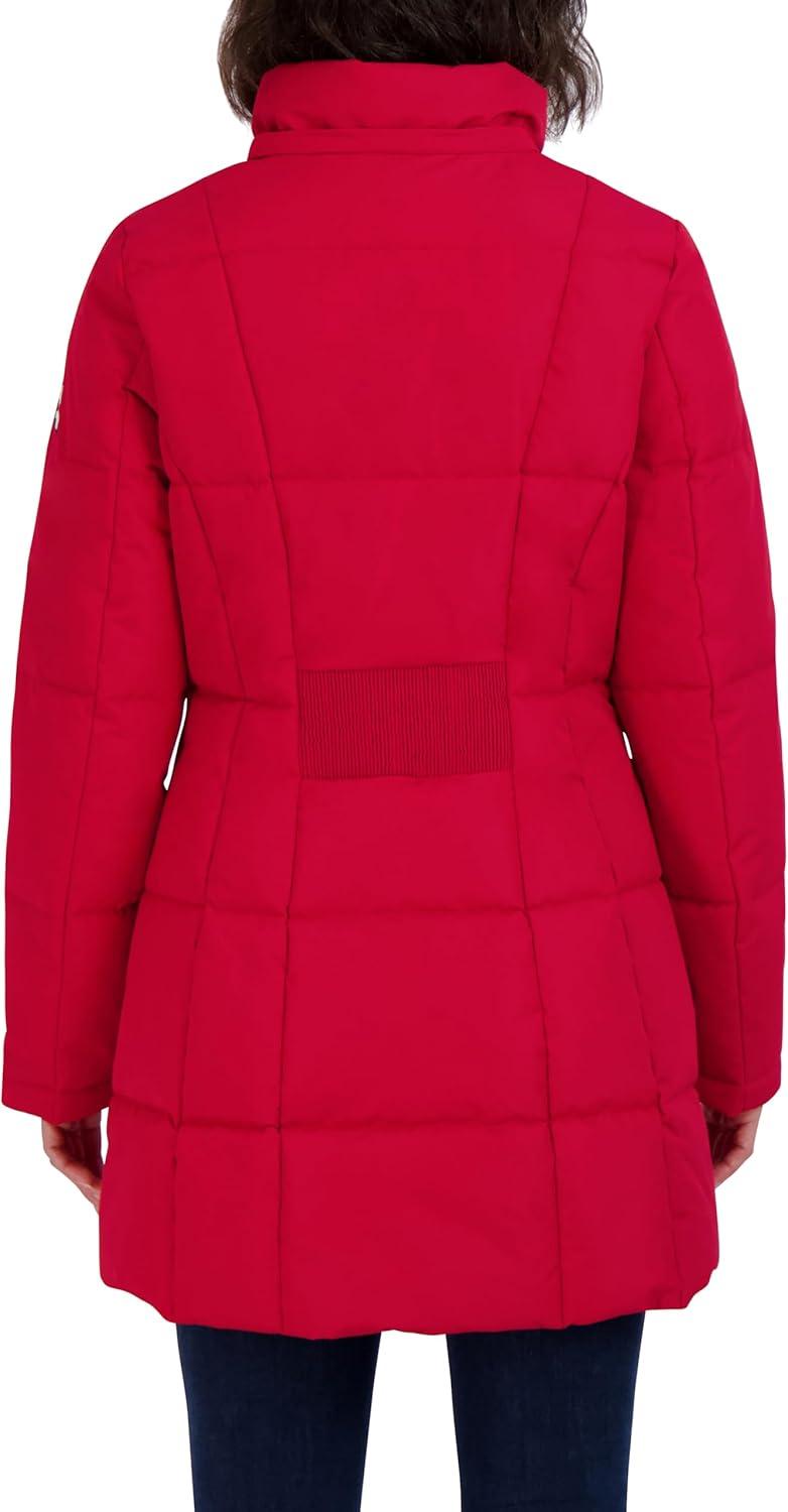imageNautica womens Heavyweight Puffer Jacket With Faux Fur Lined Hood