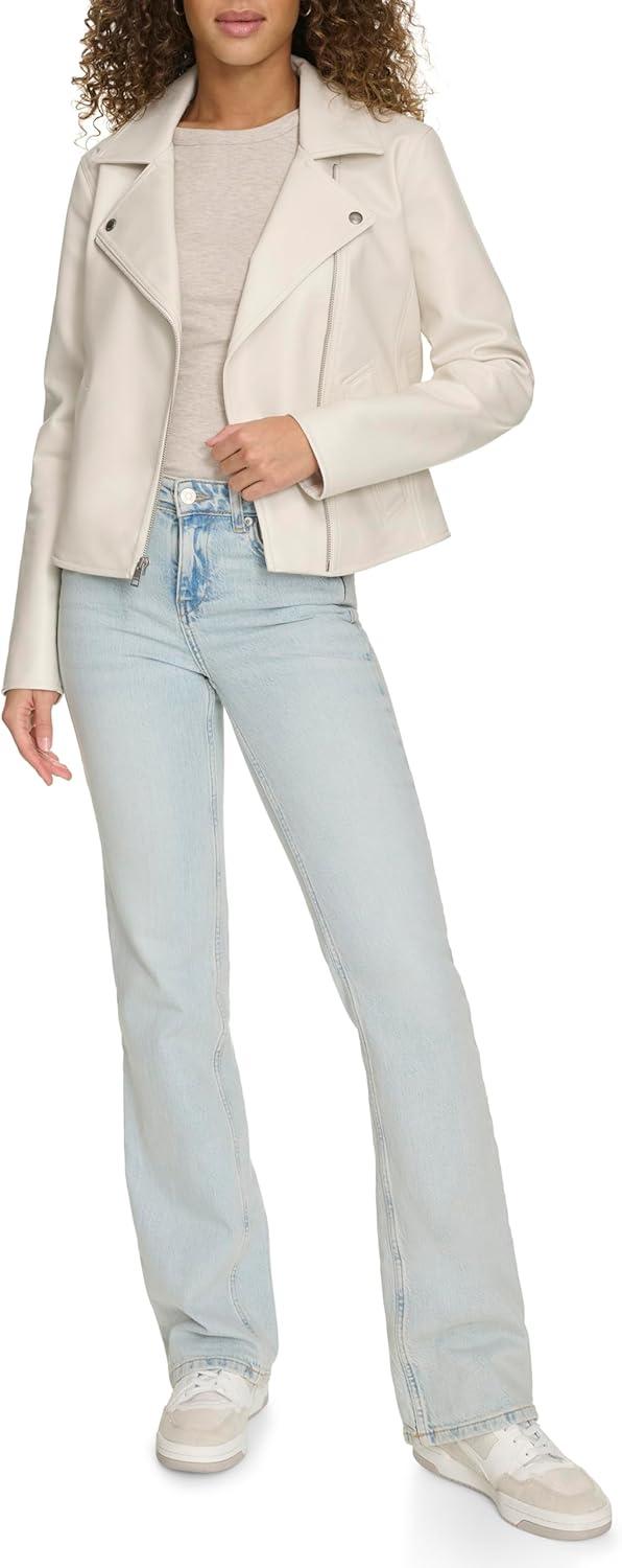 imageLevis womens Moto Jacket With Welt PocketsOyster