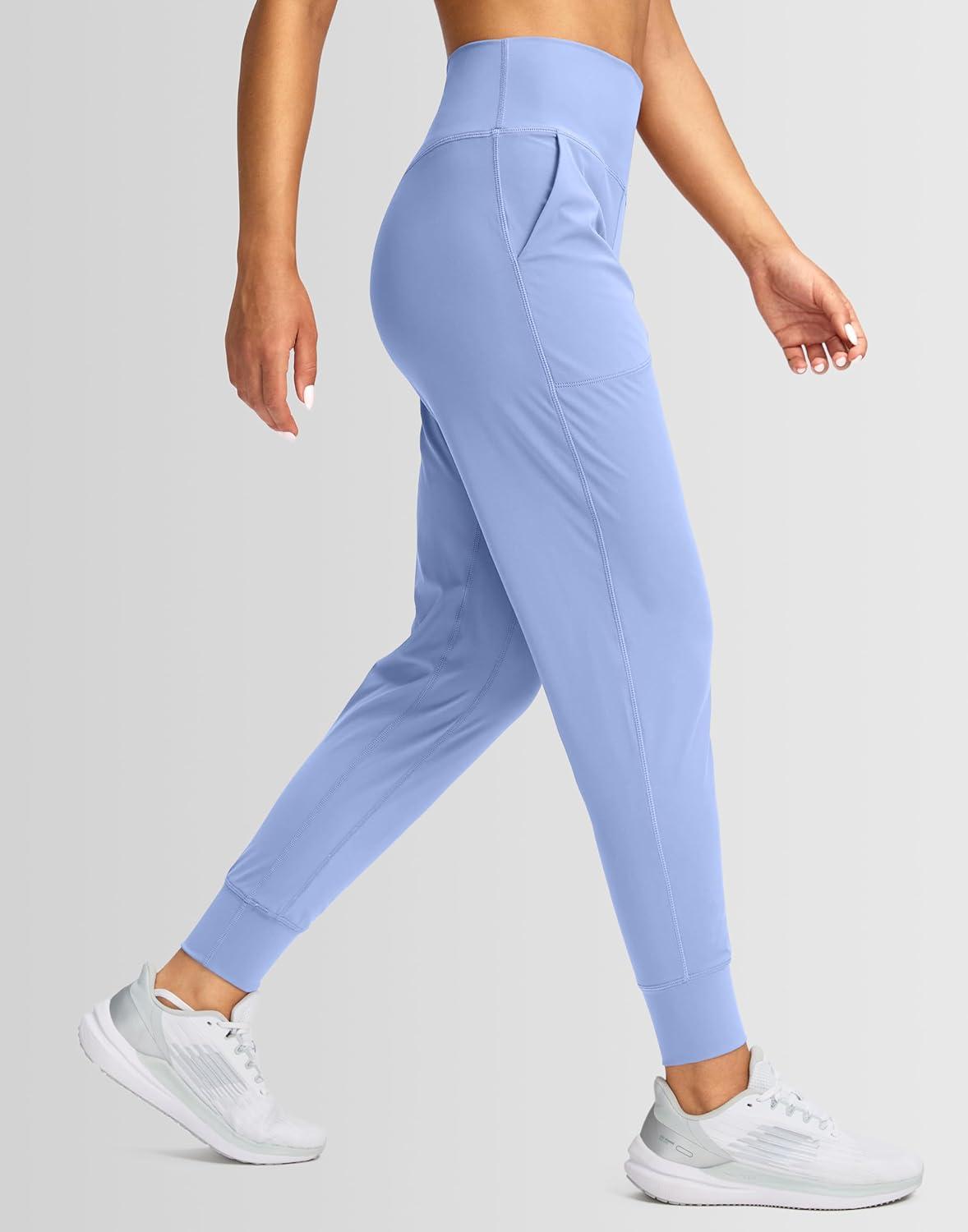 imageG Gradual Womens Joggers High Waisted Yoga Pants with Pockets Loose Leggings for Women Workout Athletic LoungeCosmic Blue