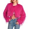 Rose Red Tassels