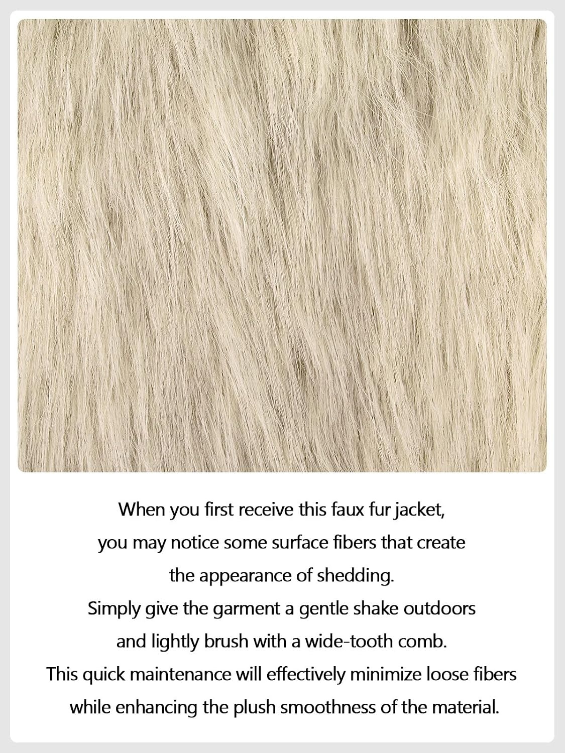 image:imageDanedvi Womens Cropped Faux Fur Jacket Long Sleeve Fluffy Shaggy Short Coat Open Front Cardigan Warm Winter Outerwear Casual Daily Party Wear Cocktail Party Cover Up for DressesKhaki