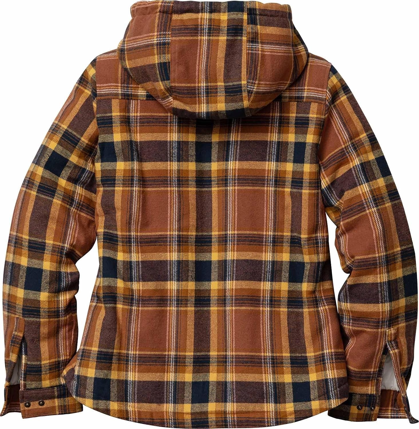 image:imageLegendary Whitetails Womens Hooded Shacket Berber Lined Shirt JacketLake Cabin Plaid