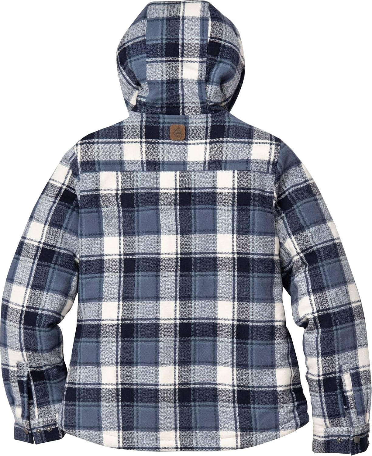 image:imageLegendary Whitetails Womens Hooded Shacket Berber Lined Shirt JacketMidnight Moon Plaid