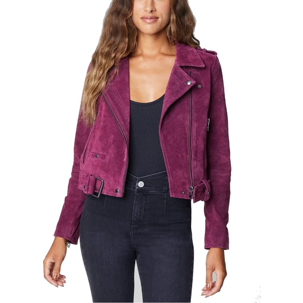 image:imageBLANKNYC Womens Suede JacketWild Diamond