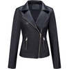 Black Biker Coat