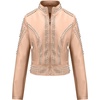 Stand Collar Khaki