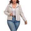 Beige Pu Jacket
