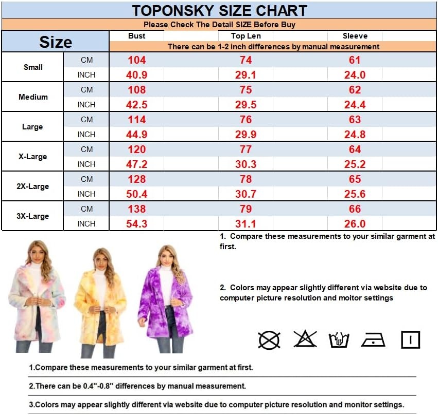image:imageTOPONSKY Womens Winter Warm Lapel Faux Fur With Inner Lining amp Buttons CoatsCd White