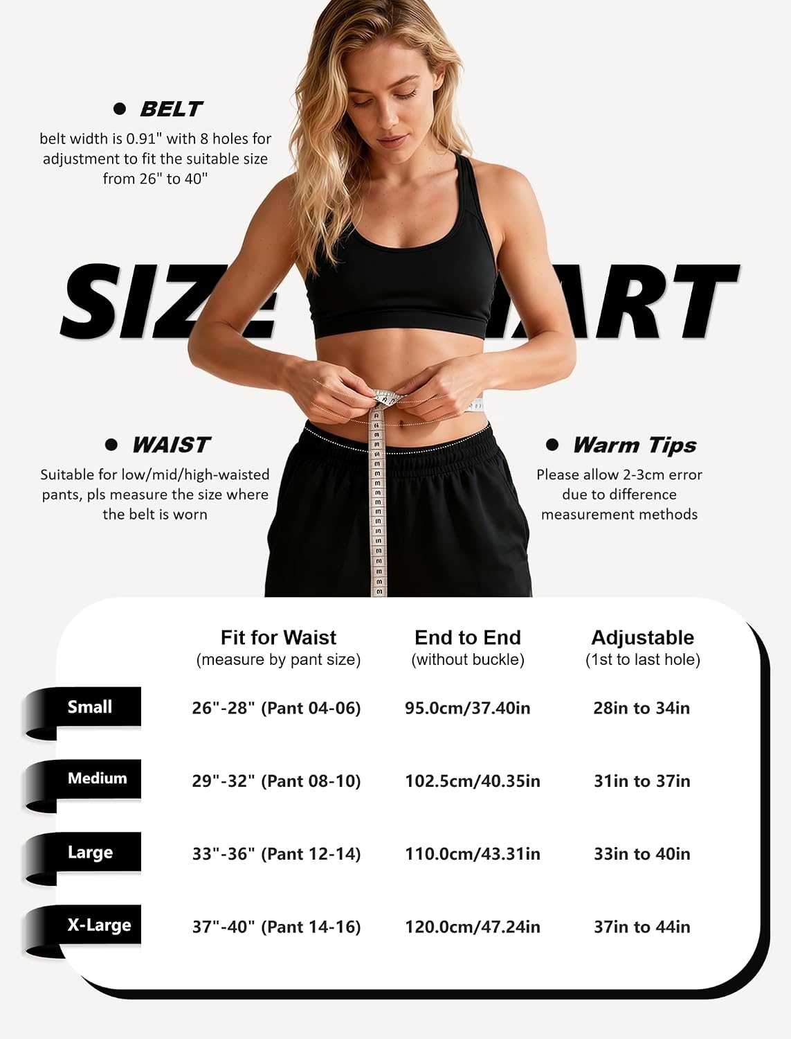 image:imageWomen Skinny Belt for Jeans GoldSilver Buckle Thin Waist Belts 091 in Wide Trendy Buckle Belt for Jeans Dress Pants Formal Work and Casual Daily OutfitsWhite