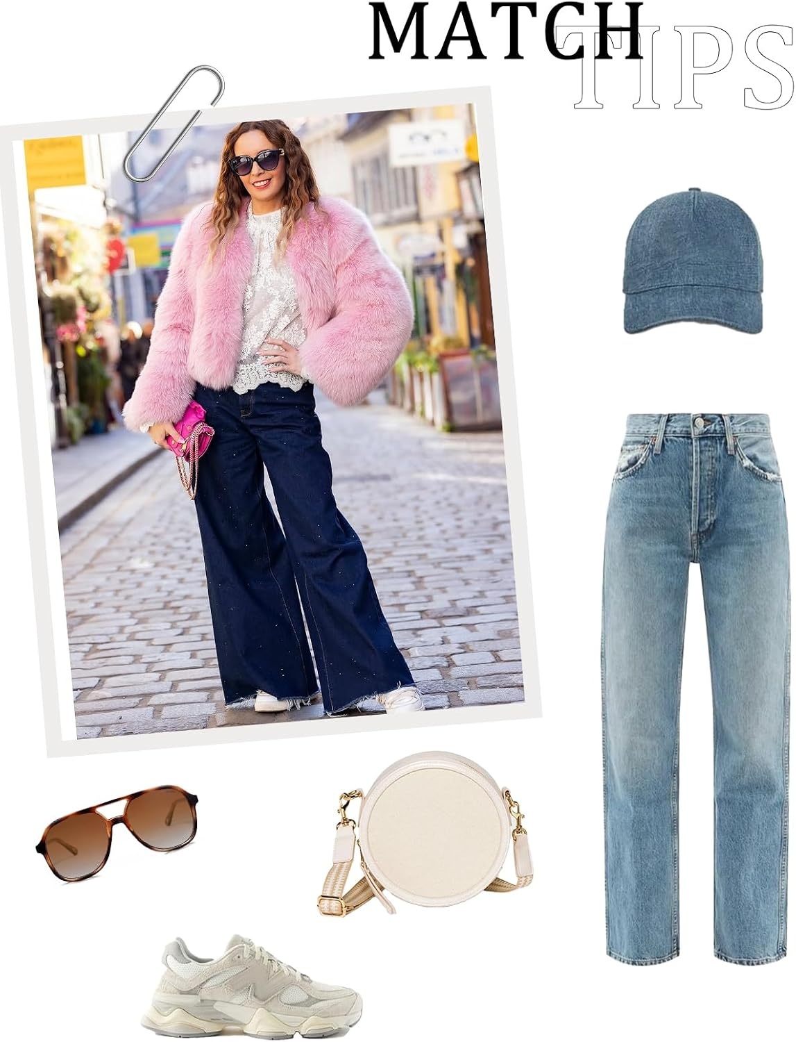 image:imageFlygo Womens Faux Fur Coat Winter Warm Cropped Fluffy Shaggy Jacket Smooth Lining Open Front Long Sleeve Snap Button 2 Pockets 2026 Luxury Fuzzy Outerwear Cardigan Going Out Wedding PartyBrown