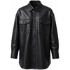Black Biker Coat