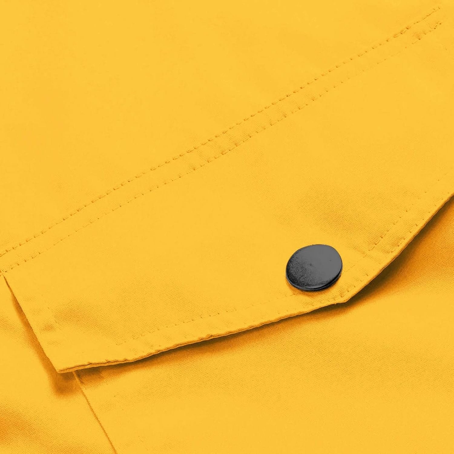 image:imageNAMTYQX Womens Hooded Raincoat Lightweight Fit Plus Size Waterproof Dressy Zip up Rain Jacket Windbreaker with Pockets00yellow