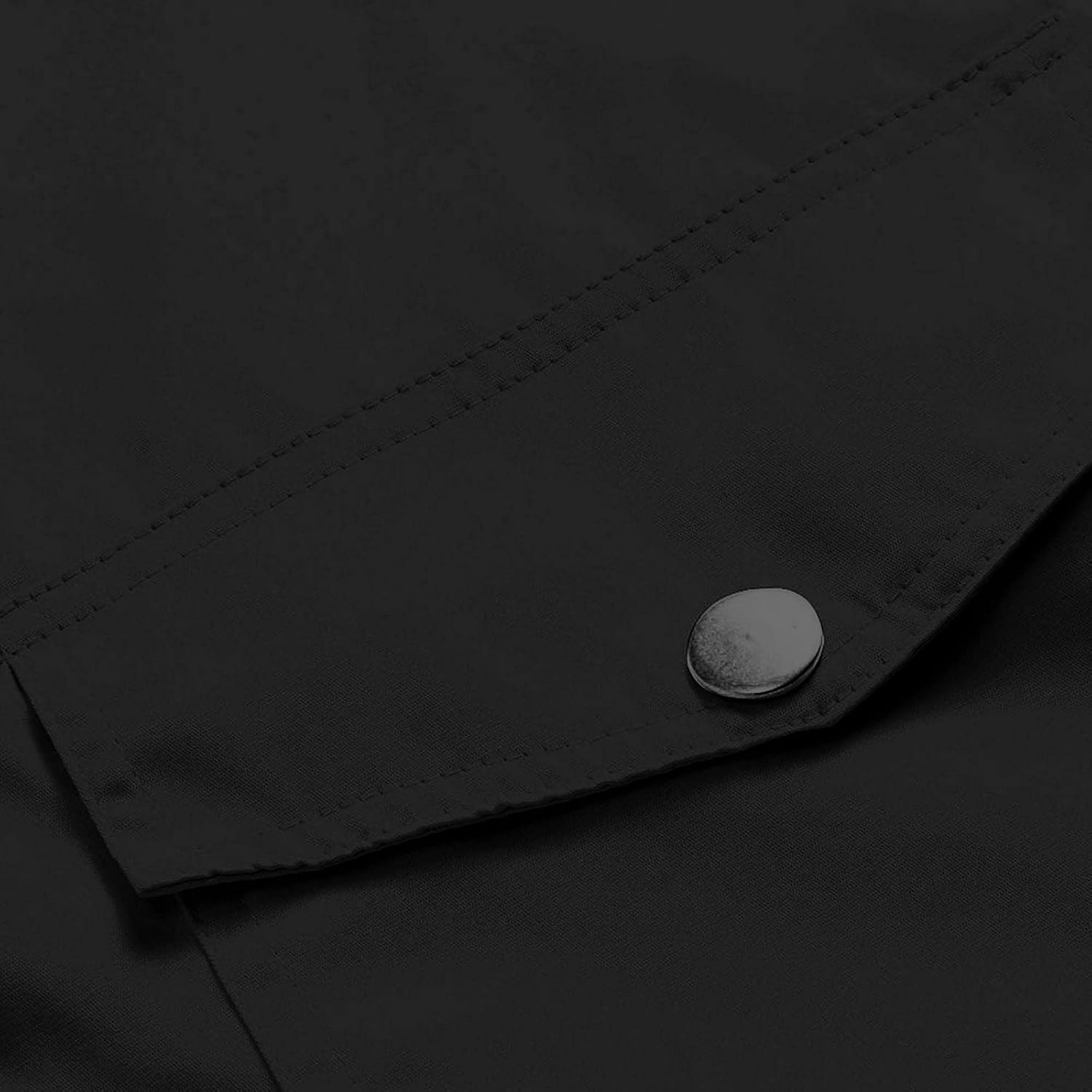 image:imageNAMTYQX Womens Hooded Raincoat Lightweight Fit Plus Size Waterproof Dressy Zip up Rain Jacket Windbreaker with Pockets03black