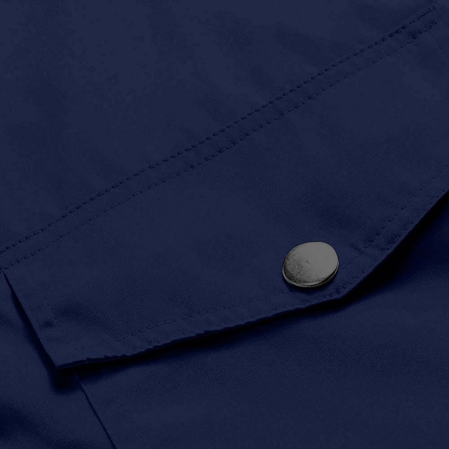 image:imageNAMTYQX Womens Hooded Raincoat Lightweight Fit Plus Size Waterproof Dressy Zip up Rain Jacket Windbreaker with Pockets03dark Blue