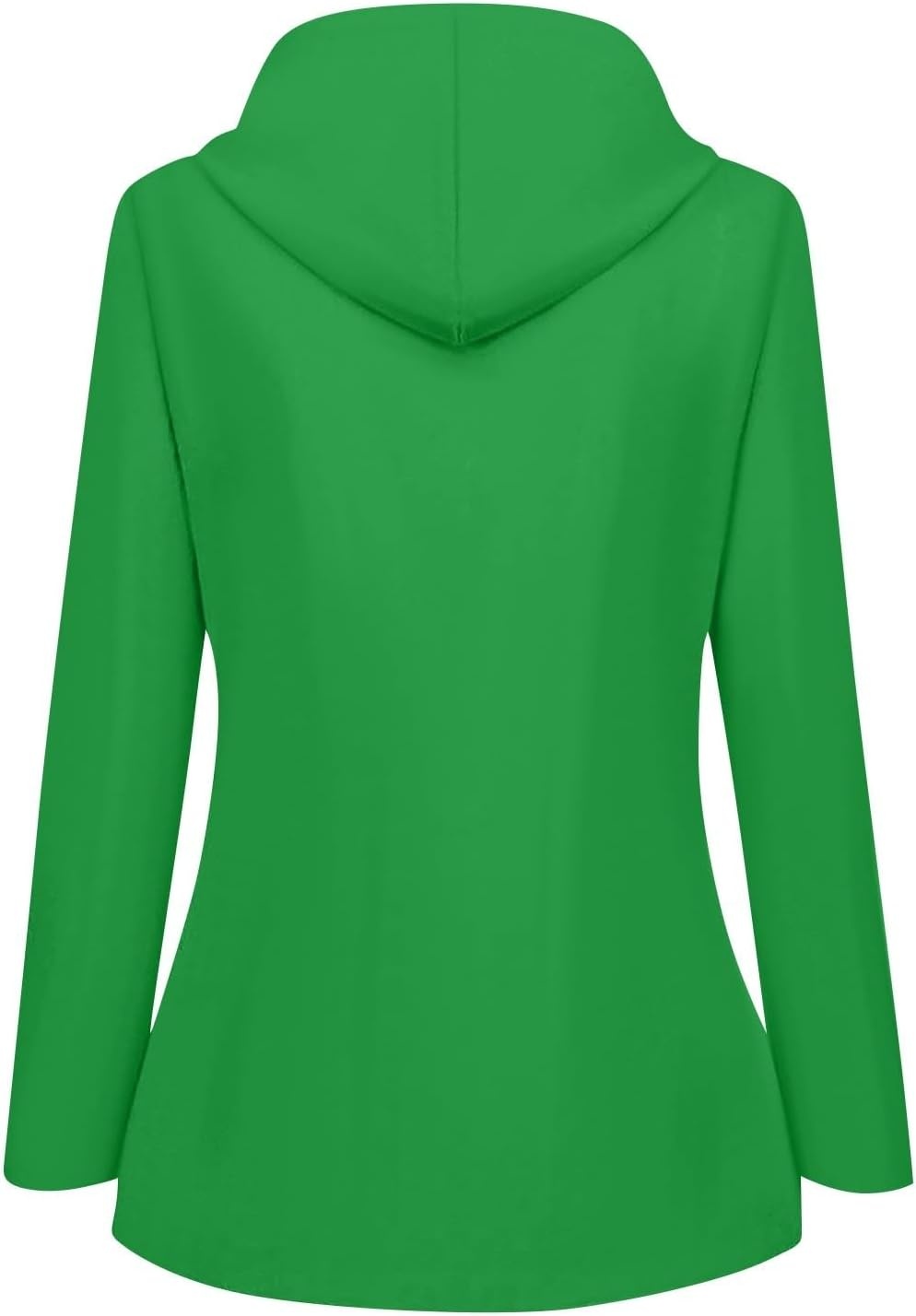 image:imageNAMTYQX Womens Hooded Raincoat Lightweight Fit Plus Size Waterproof Dressy Zip up Rain Jacket Windbreaker with Pockets11green