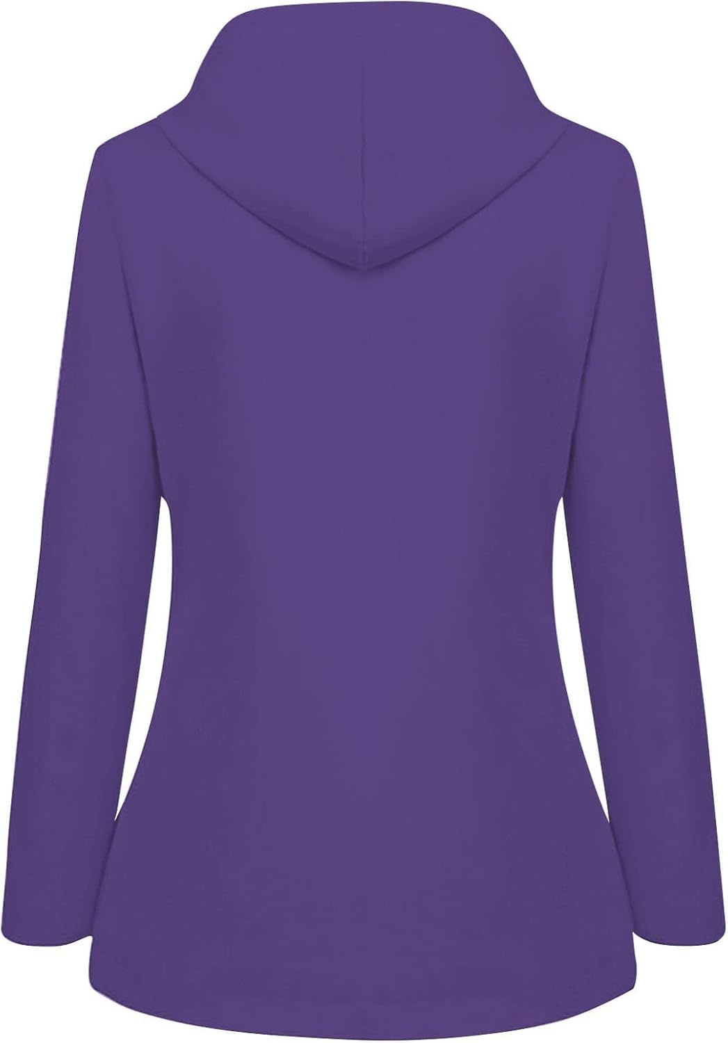 image:imageNAMTYQX Womens Hooded Raincoat Lightweight Fit Plus Size Waterproof Dressy Zip up Rain Jacket Windbreaker with PocketsDark Purple