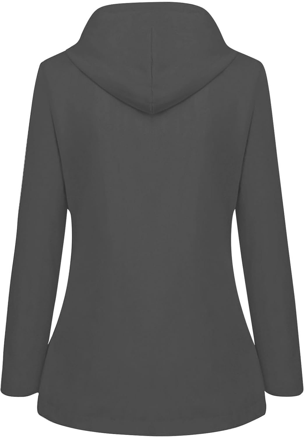 image:imageNAMTYQX Womens Hooded Raincoat Lightweight Fit Plus Size Waterproof Dressy Zip up Rain Jacket Windbreaker with PocketsGray